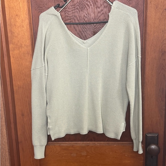 Women's V-Neck Sweater - Picture 2 of 4